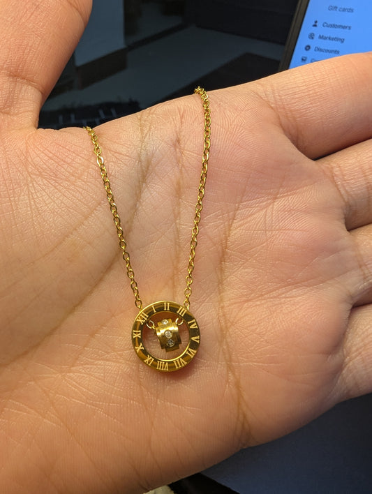 Roman Numerical Pendant