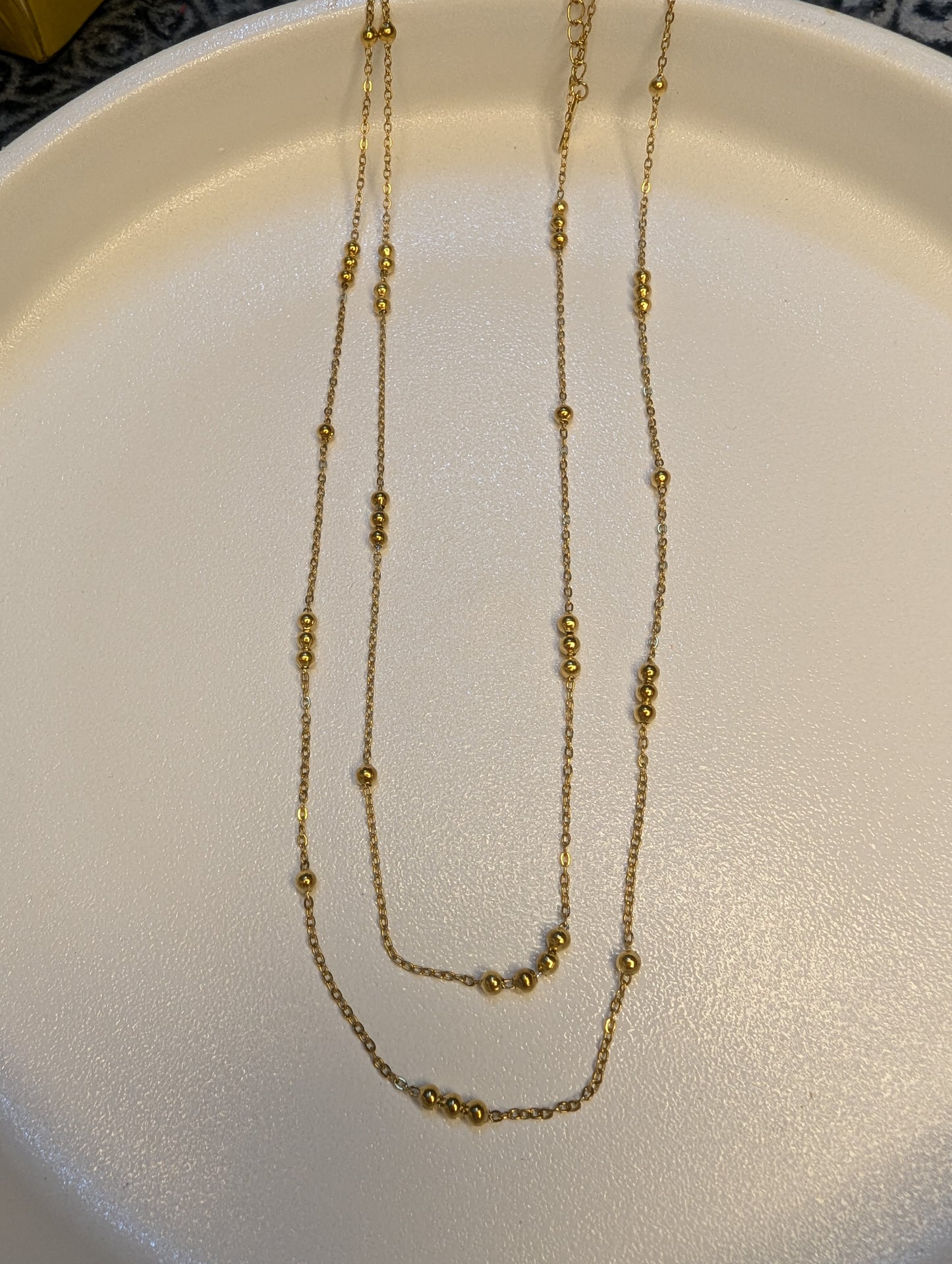 Beaded Layered Pendant