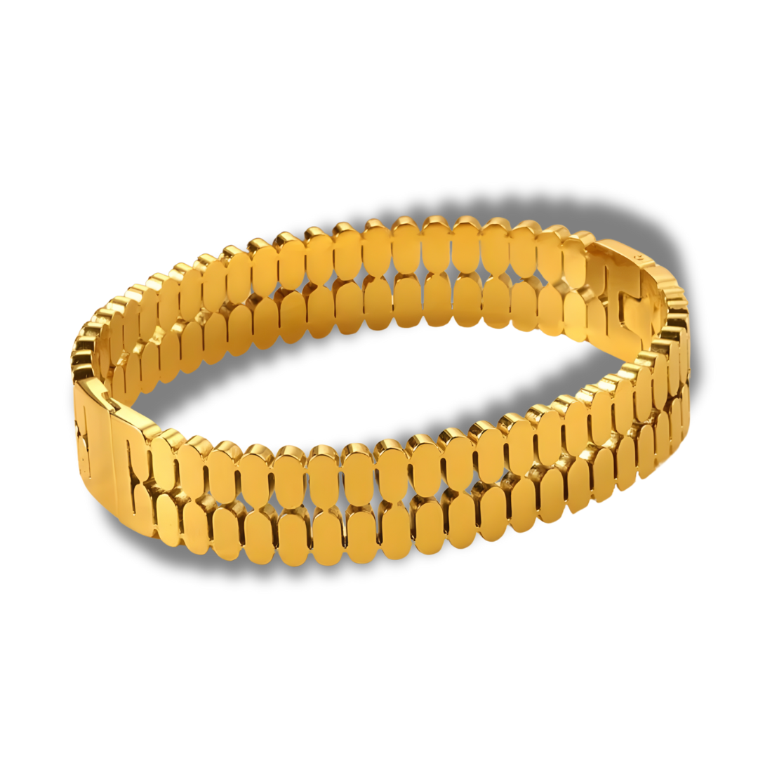 Minimalist Gold Link Handcuff