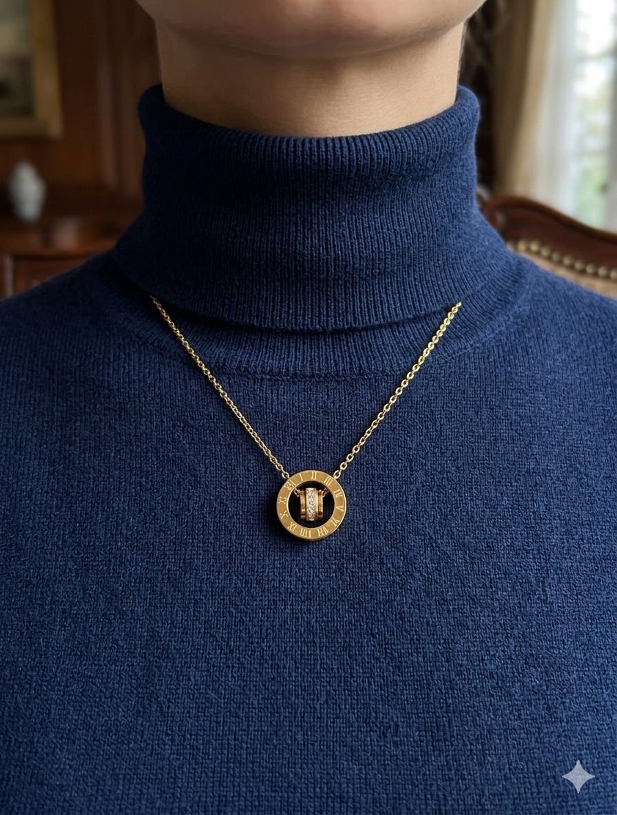 Roman Numerical Pendant