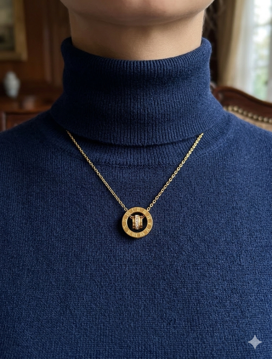 Roman Numerical Pendant