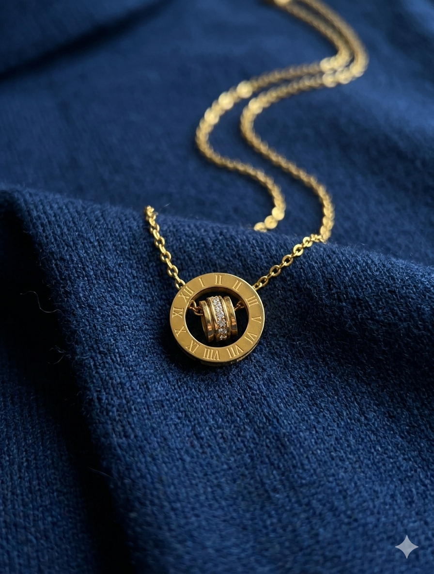 Roman Numerical Pendant