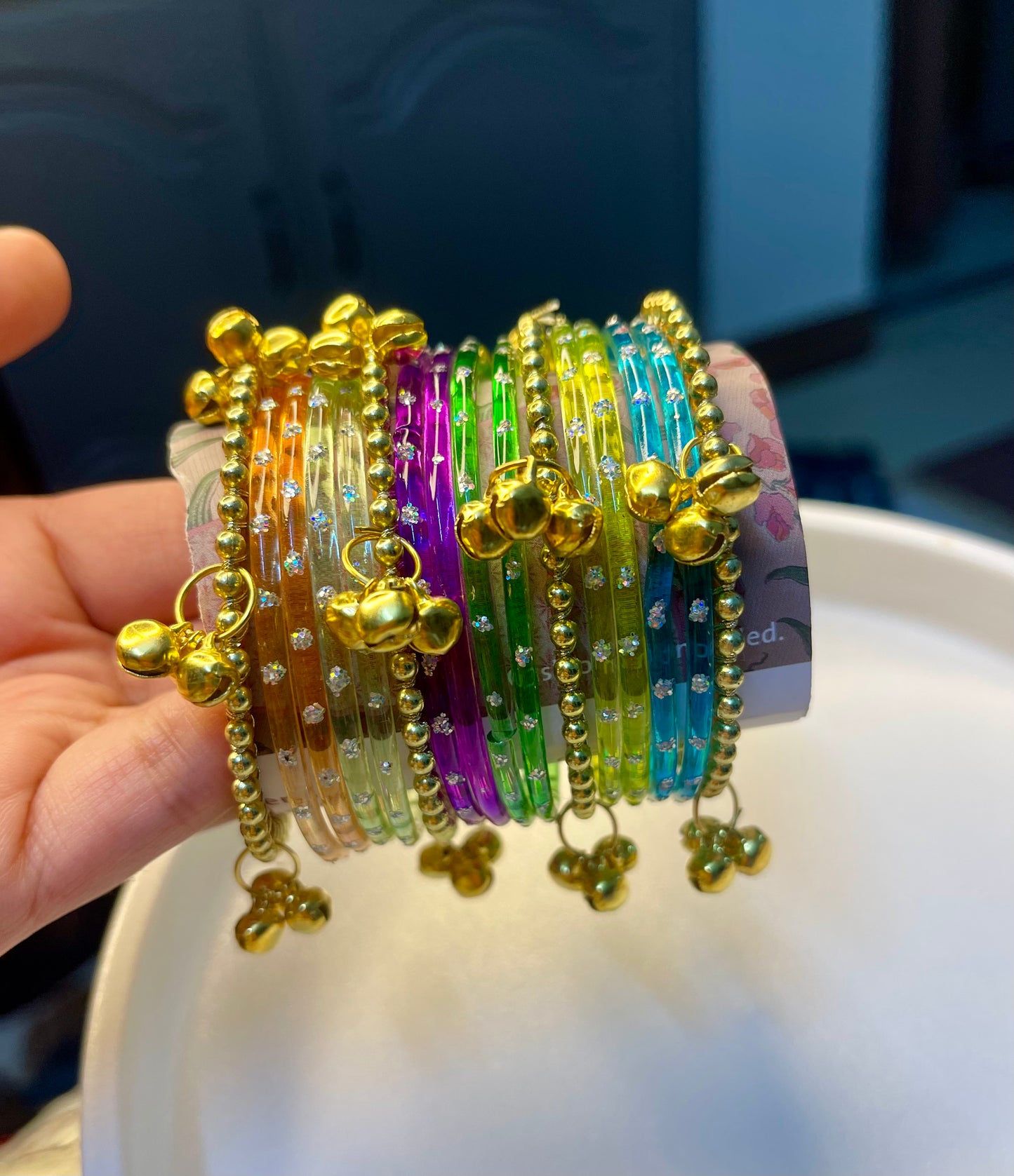 Eid Raindrop Bangles 💛