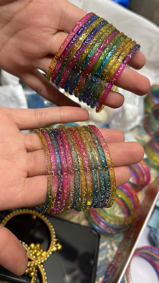 Raindrop Bangles in Size 2