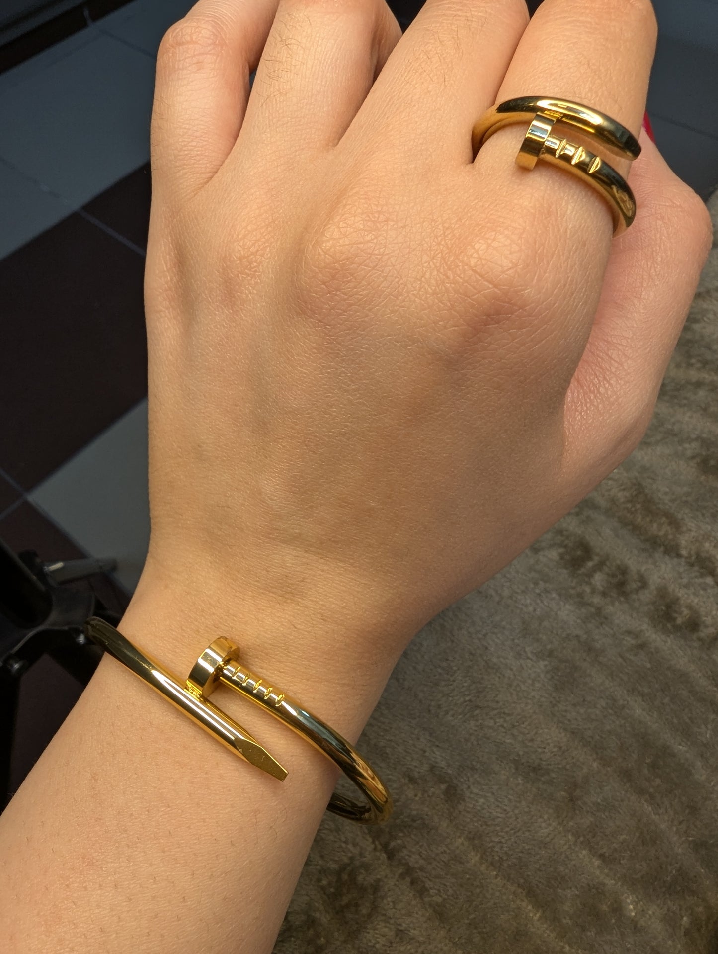Nail Handcuff & Ring