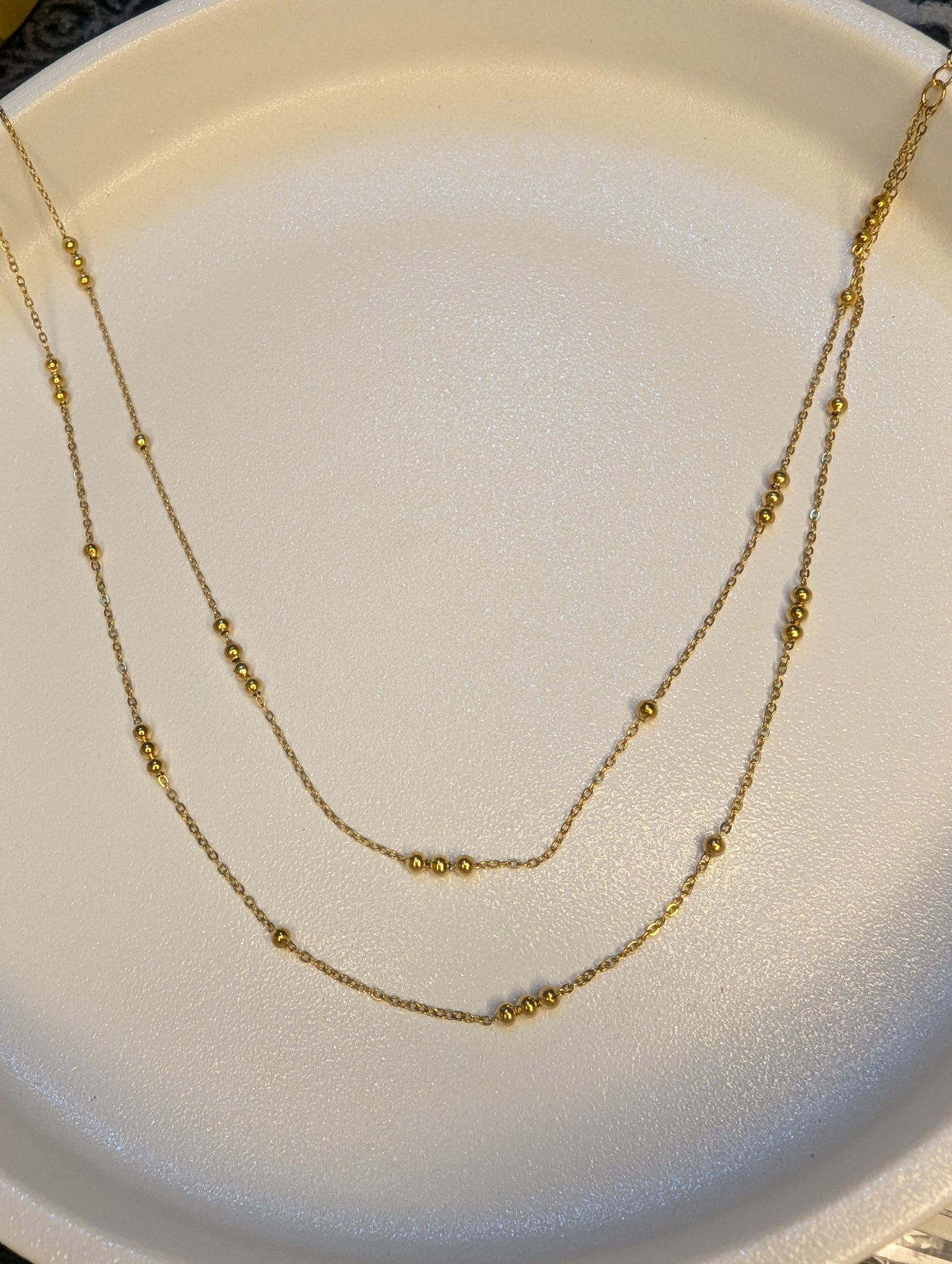 Beaded Layered Pendant