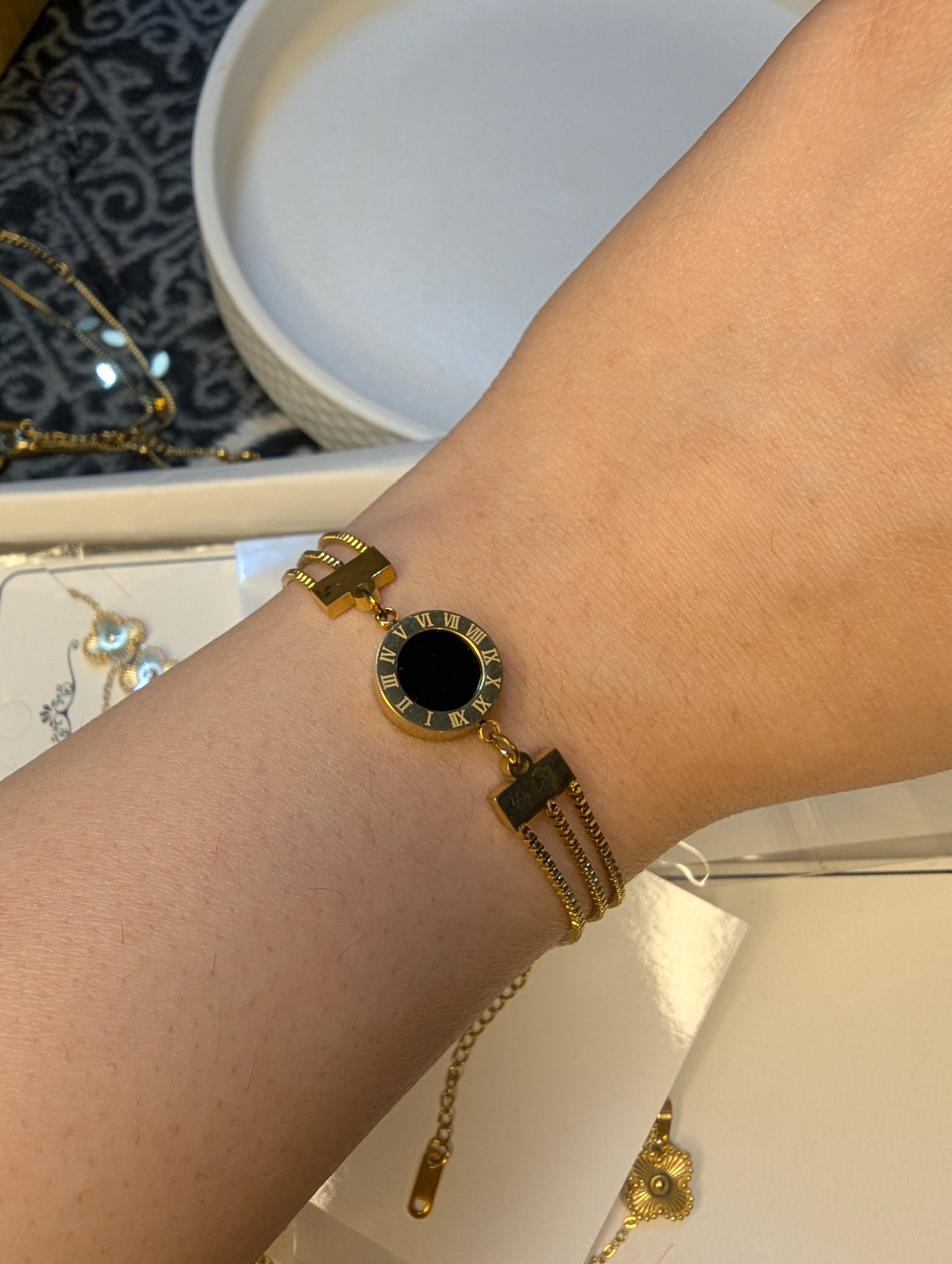 Reversible Roman Numeral Bracelet