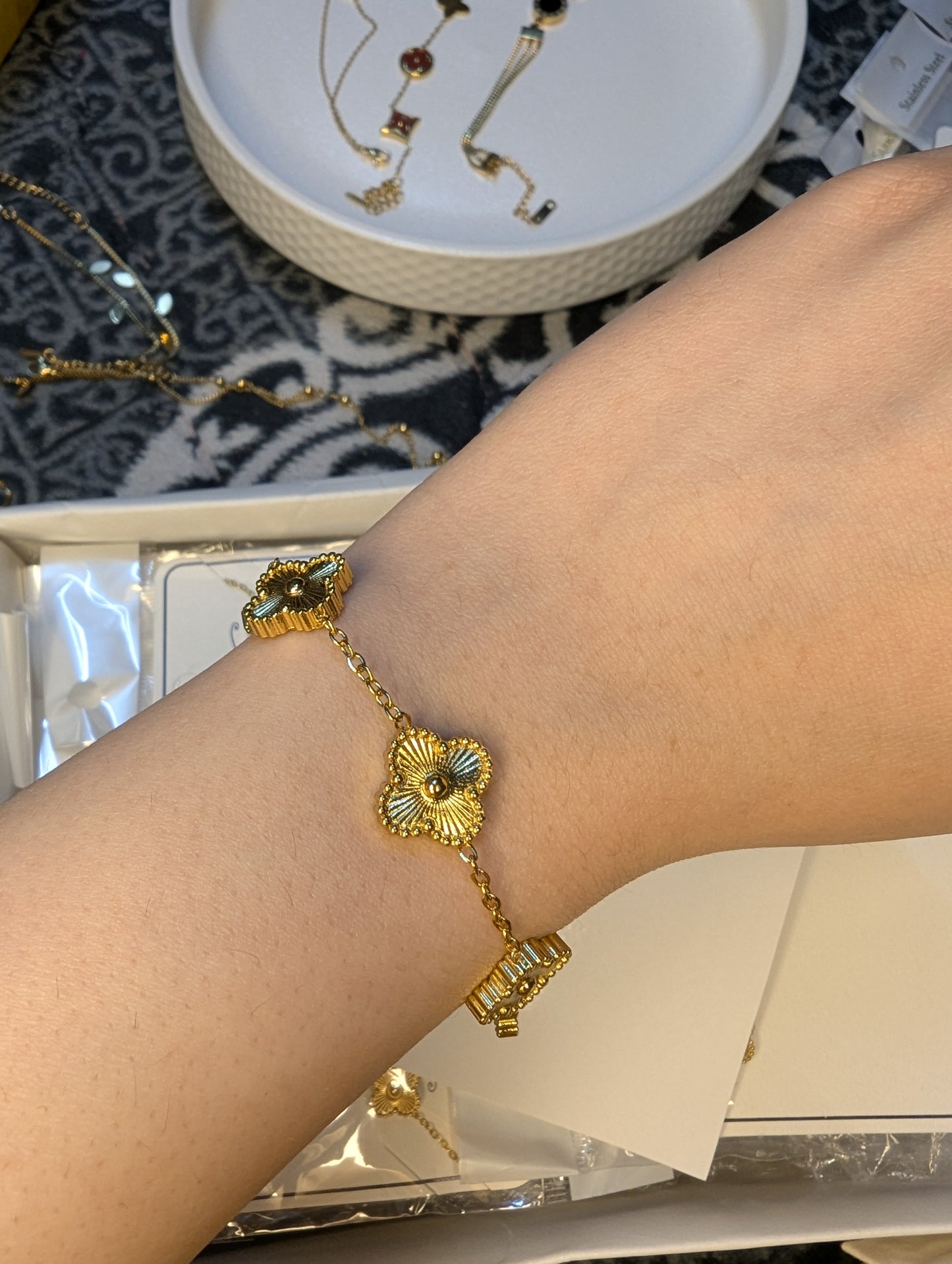 Vintage Clover Bracelet