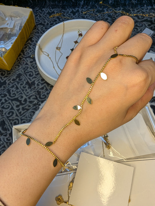 Leaf Hand Chain