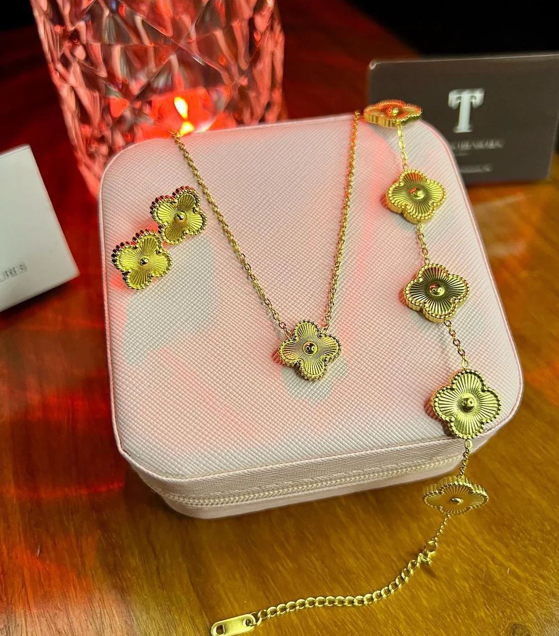 Clover Jewelry Set